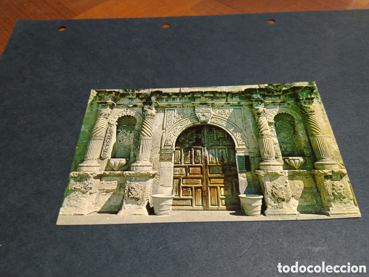 Postales: Postal,Puerta del hist&oacute;rico &Aacute;lamo Texas