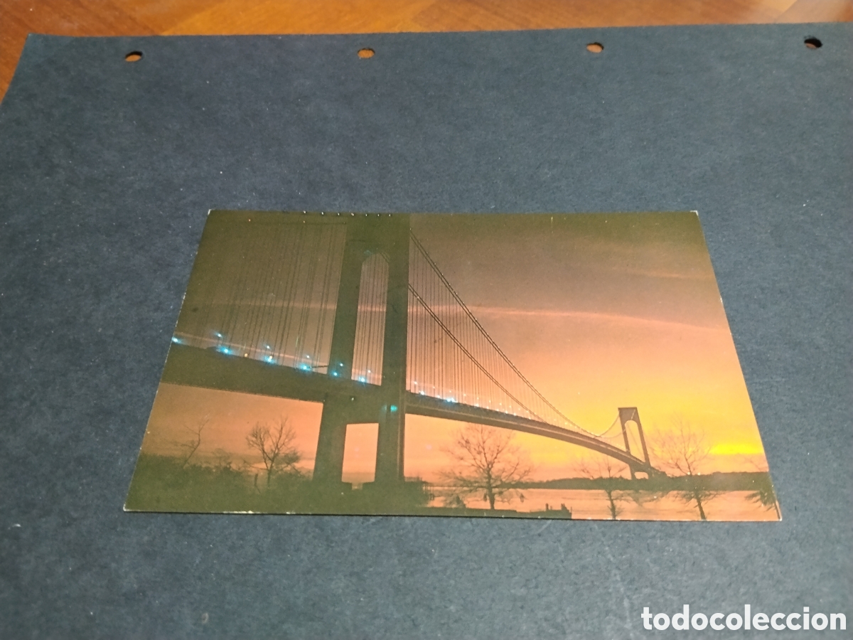 Postales: Postal The Verrazano Narrows puente