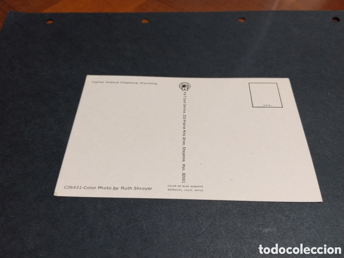 Postales: Postal Cheyenne,Wyoming - Foto 2