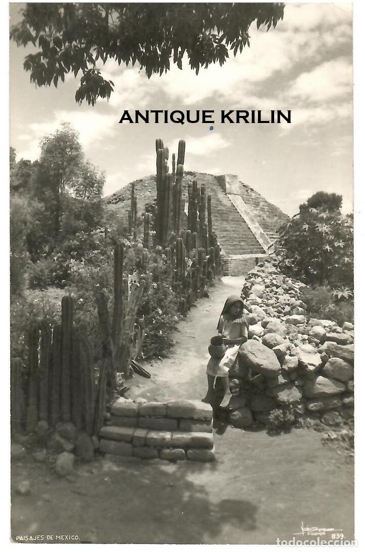 Postales: MEXICO / SERIE PAISAJES DE MEXICO , FOTOGRAFICA / TEOTIHUACAN / FOTO YA&Ntilde;EZ N&ordm; 859 / SIN FRANQUEAR