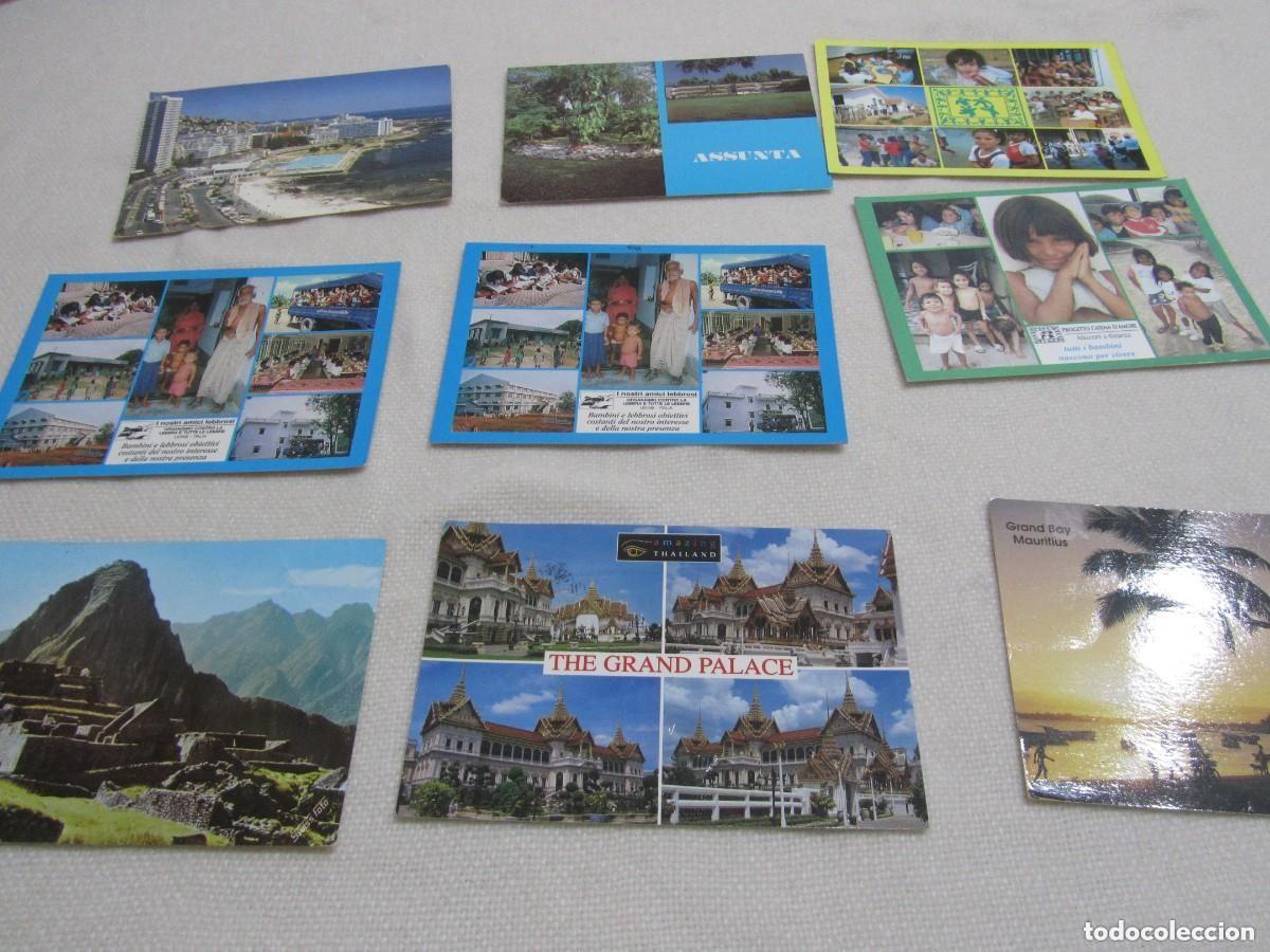 Postales: LOTE DE POSTALES DEL MUNDO,BUENOS AIRES,JERUSALEN,INDIA,BRASIL,EGIPTO,MOSCU,TUNEZ,NUEVA YORK,MIAMI
