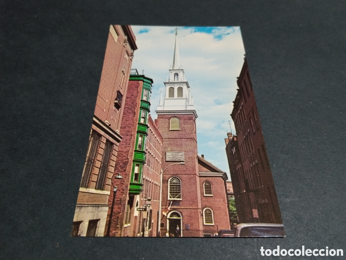 Postales: Postal Boston panor&aacute;mica