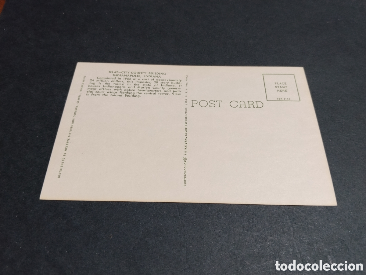 Postales: Postal indianapolis,indiana - Foto 2