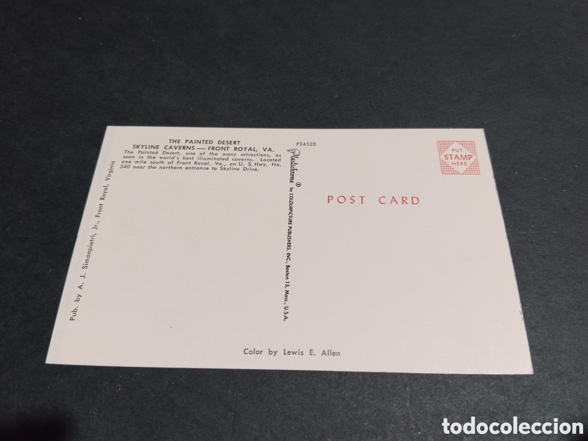 Postales: Postal the painted desert Skyline caverns - Foto 2