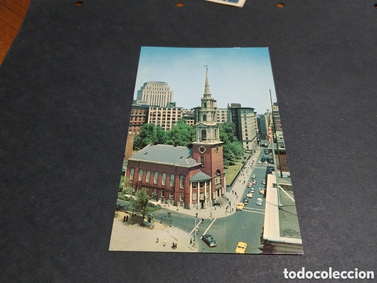 Postales: Postal Boston panor&aacute;mica