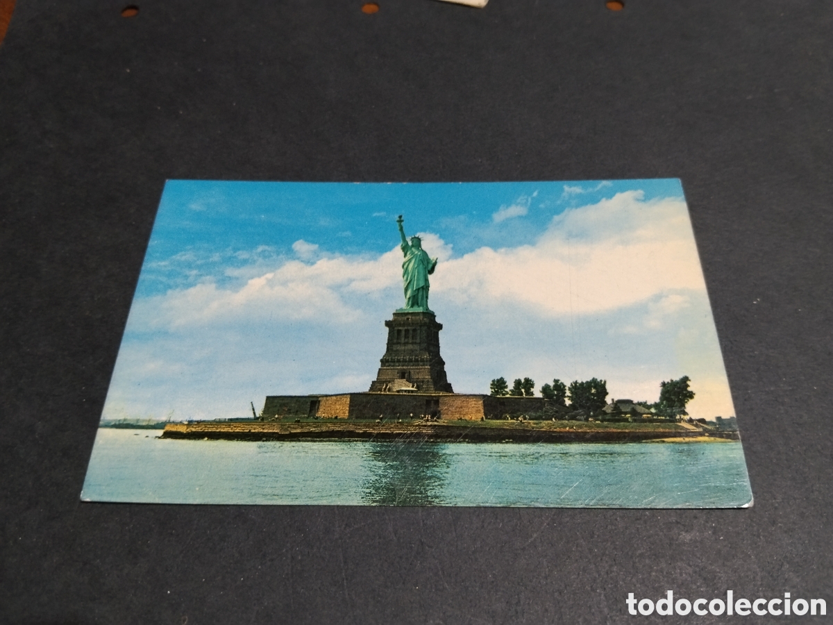 Postales: Postal estatua de la libertad New York