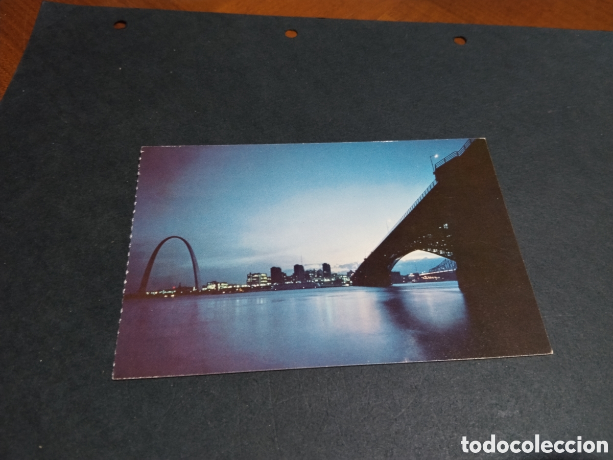 Postales: Postal Skyline st.louis arco del puente