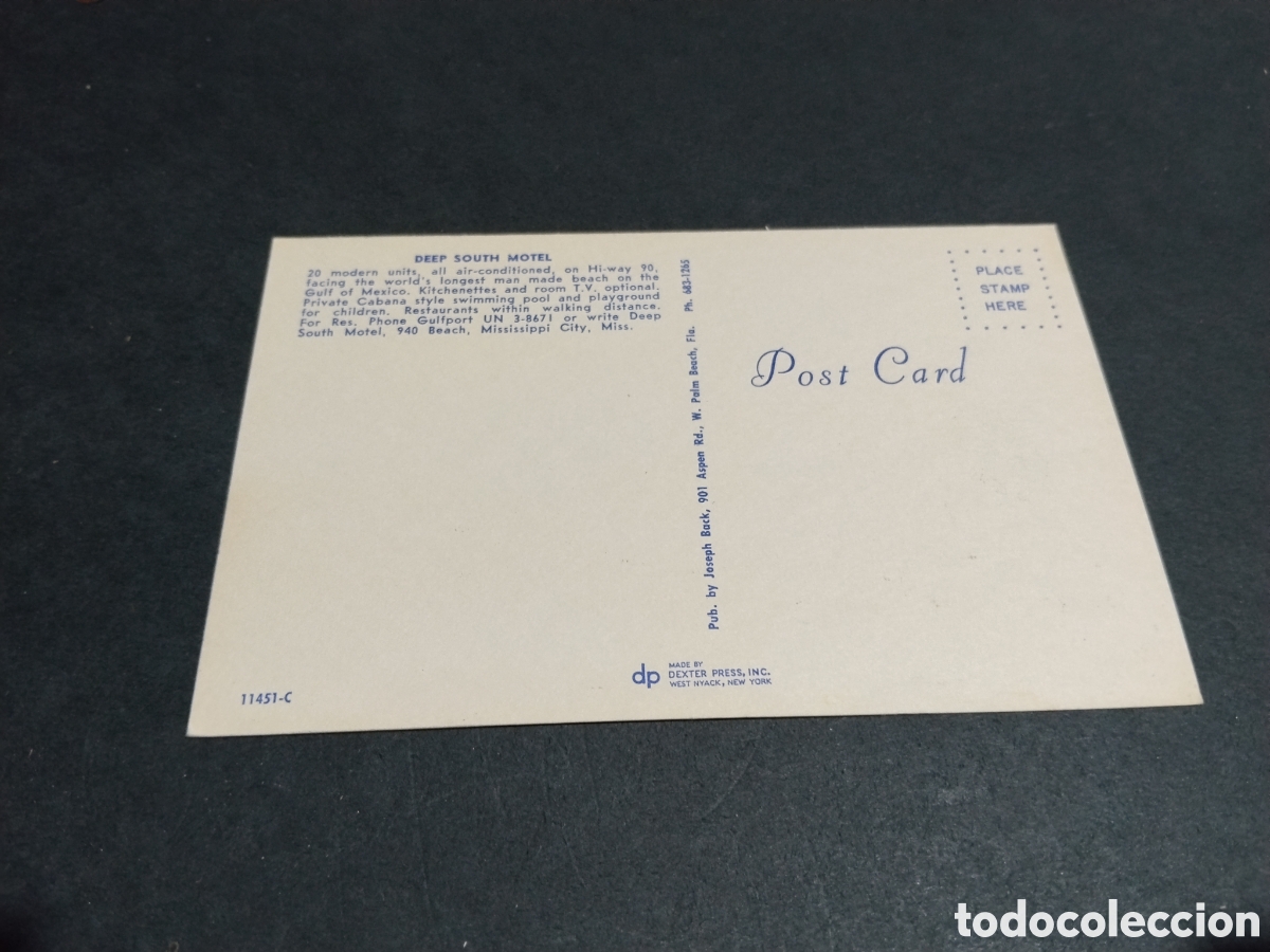 Postales: Postal Deep South Motel - Foto 2
