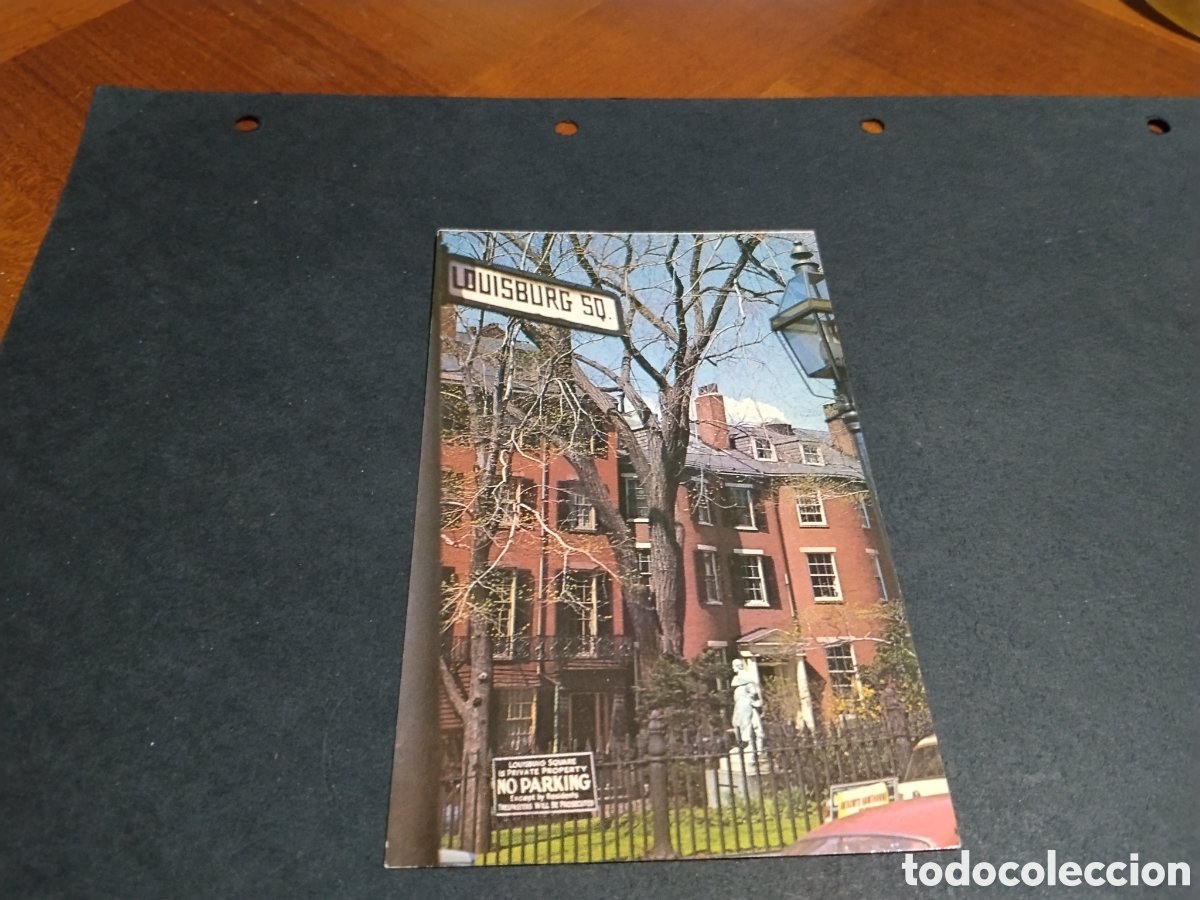 Postales: Postal historic louisburg, Boston