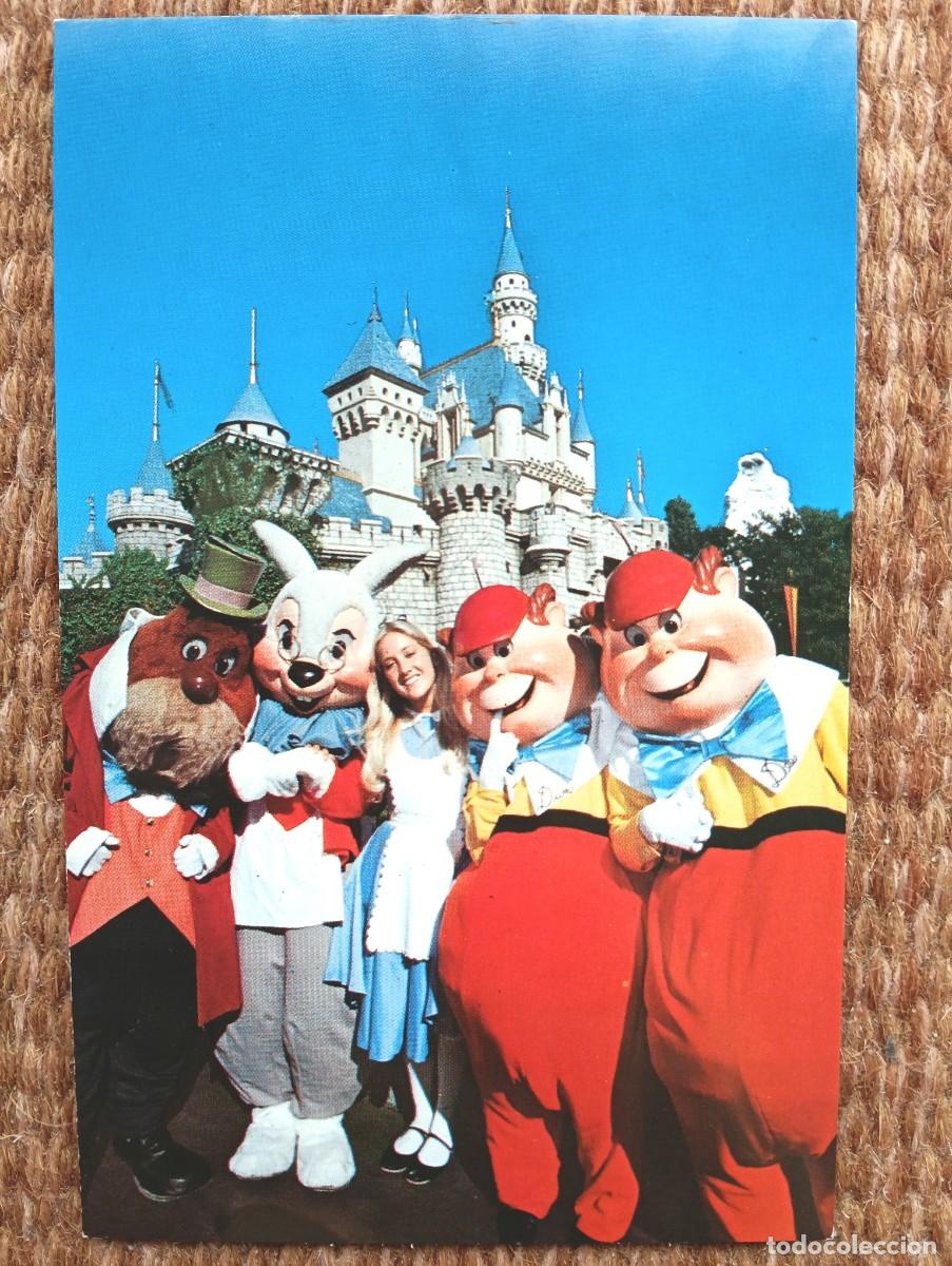 Cartoline: DISNEYLAND - WALT DISNEY - ALICIA EN EL PAIS DE LAS MARAVILLAS