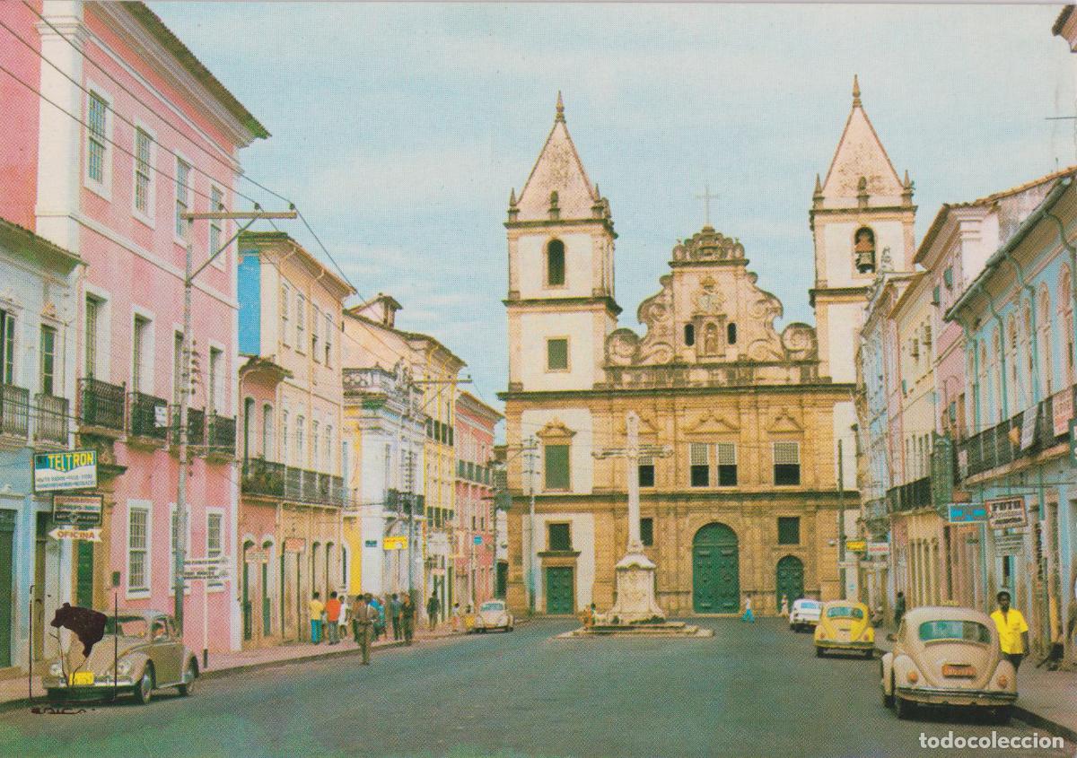 Postales: BRASIL, SALVADOR, IGLESIA DE SAN FRANCISCO - RPC - S/C