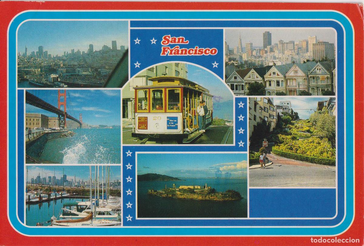 Postales: SAN FRANCISCO (CALIFORNIA) VARIAS VISTAS DE LA CIUDAD - TWIWAN PRINTED - CIRCULADA