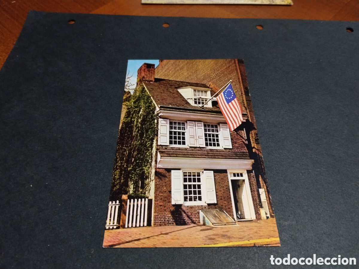 Postales: Postal casa de Betsy Ross Philadelphia
