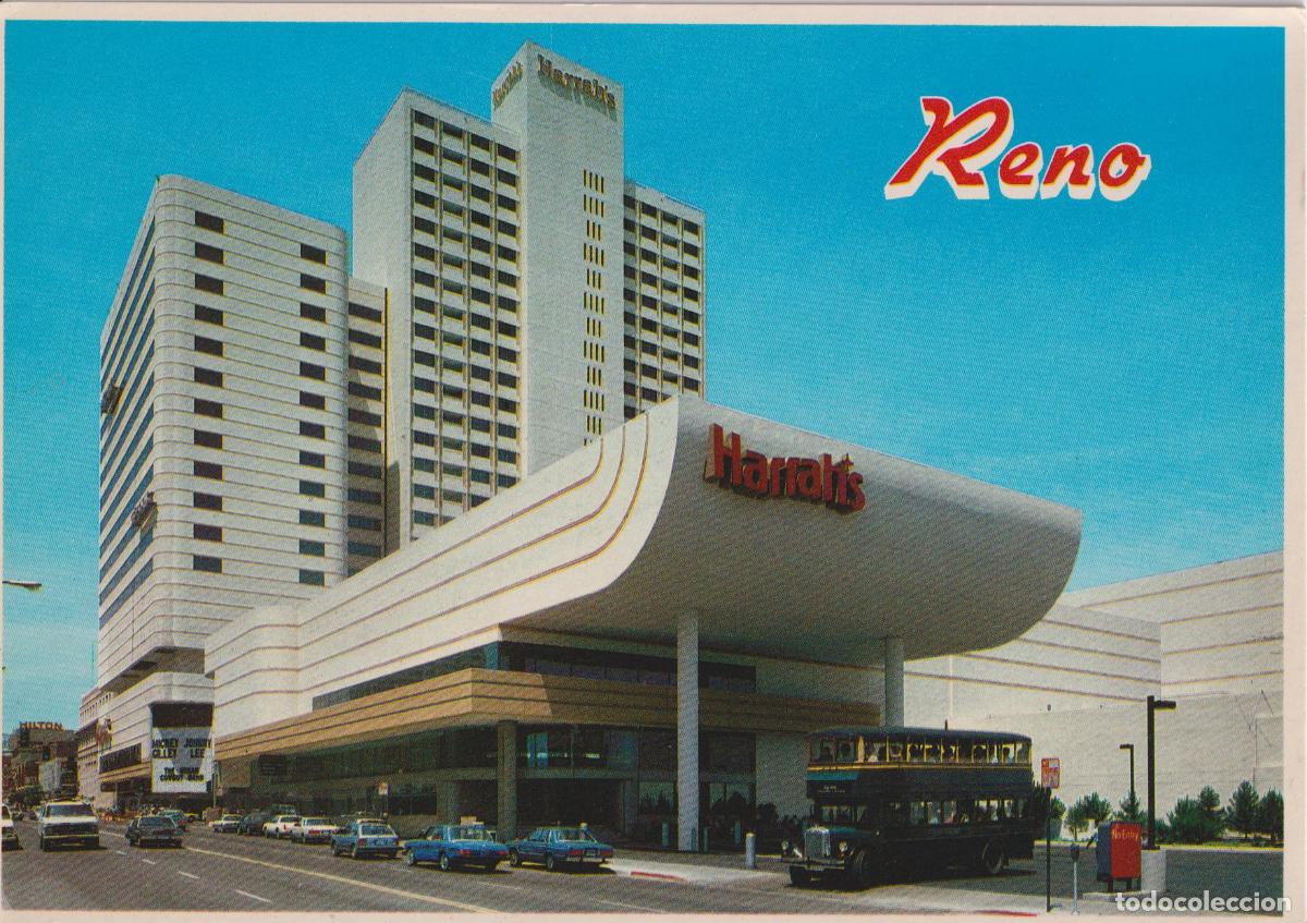Postales: E.U.A. NEVADA, RENO, CENTRO HARRAH'S - FOTO: D.NOBLE - S/C