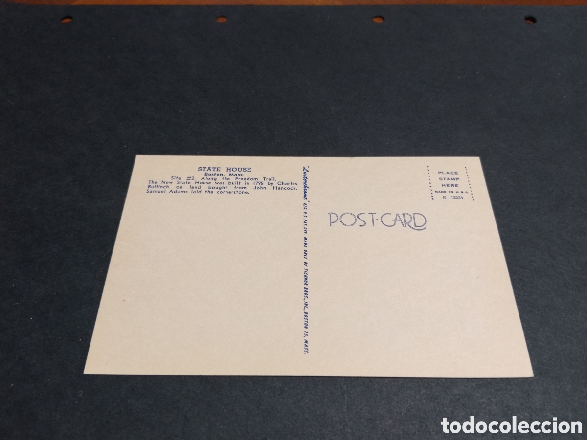 Postales: Postal state House, Boston - Foto 2