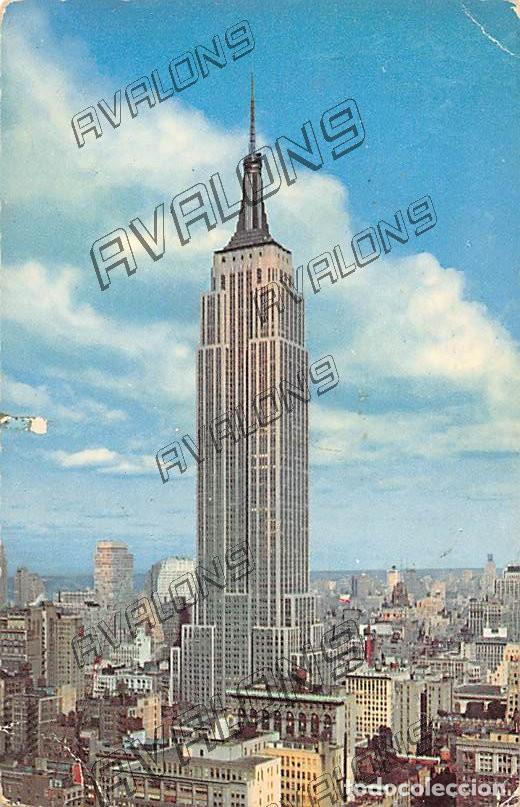 Postales: Empire State Building - New York (U.S.A.) - Sin Circular - a&ntilde;os 60