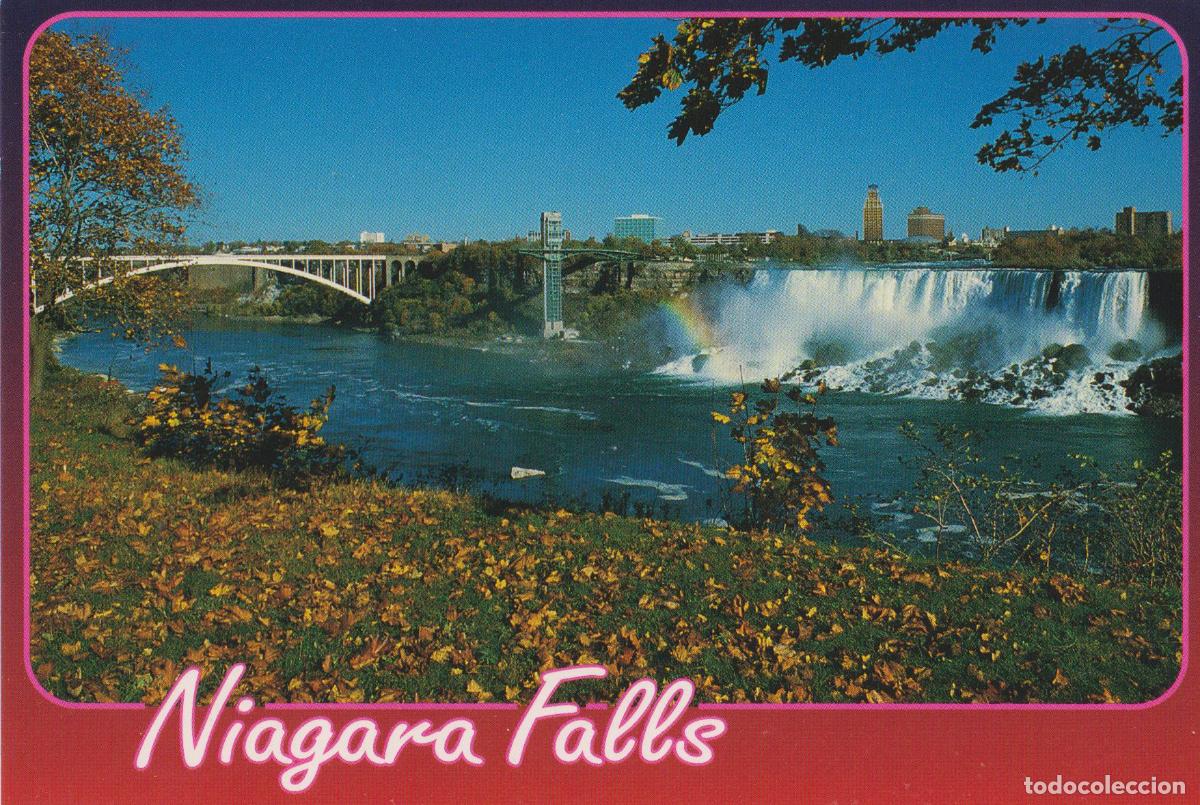 Postales: CANADA, NIAGARA FALLS, PUENTE INTERNACIONAL RAINBOW &ndash; ONTARIO 40092 &ndash; S/C