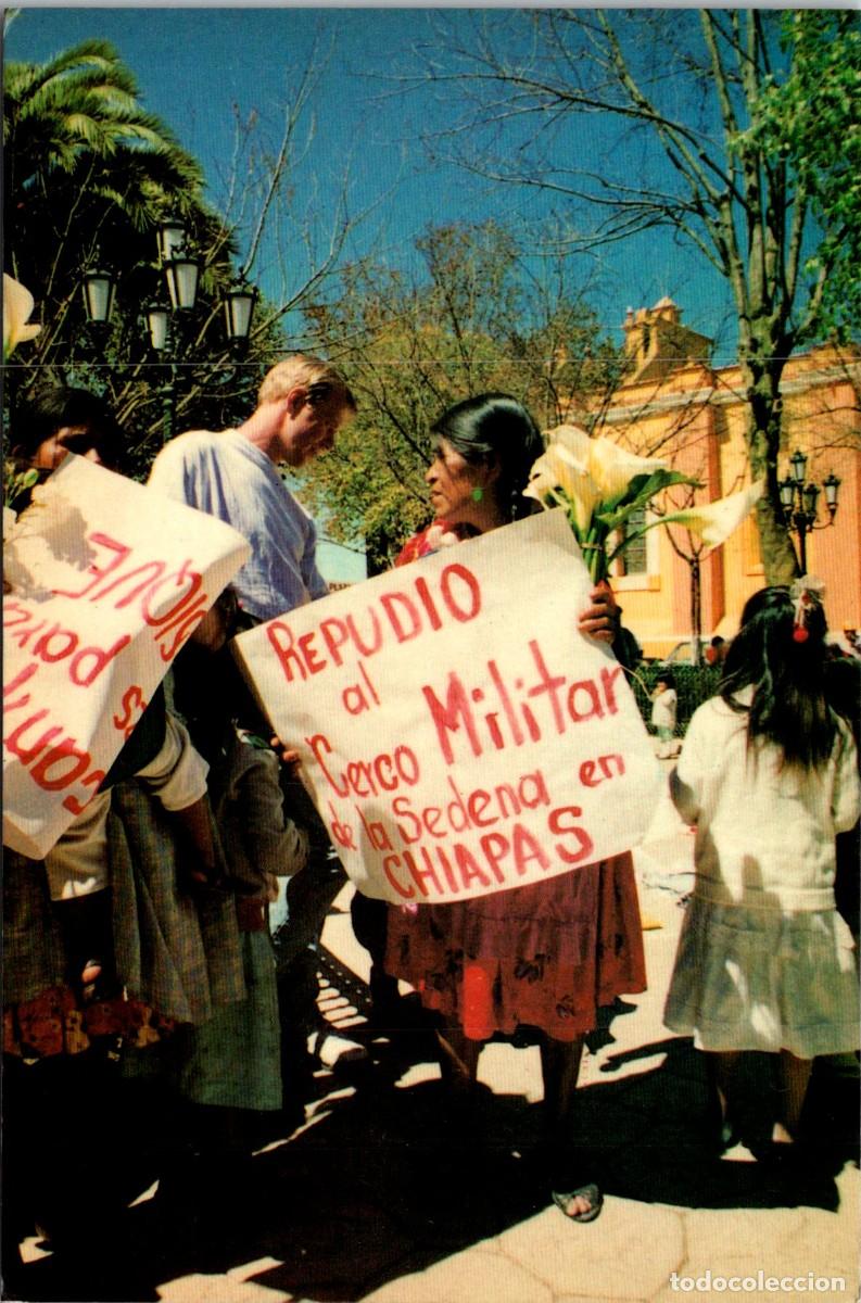 Postales: M&eacute;xico - Tierra y Libertad - Colectivo de Solidaridad con la Rebeli&oacute;n Zapatista- Postal Recaudatoria