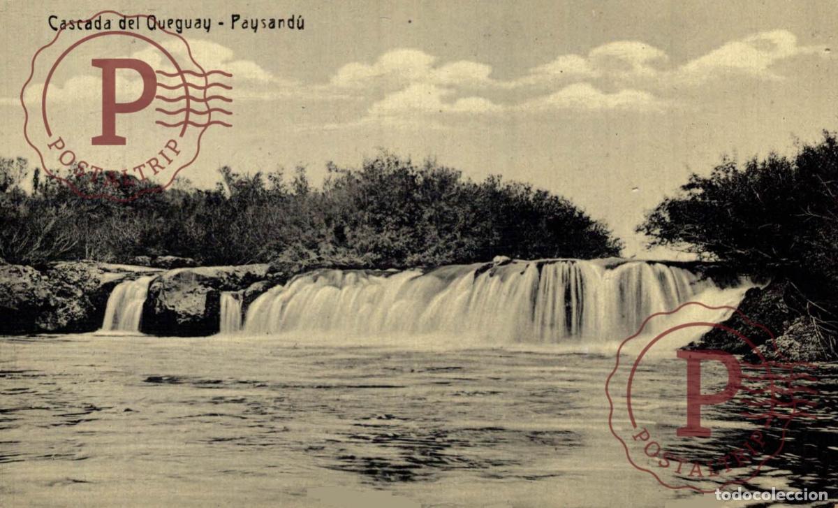 Cartes Postales: URUGUAY. PAYSANDU. CASCADA QUERGUAY