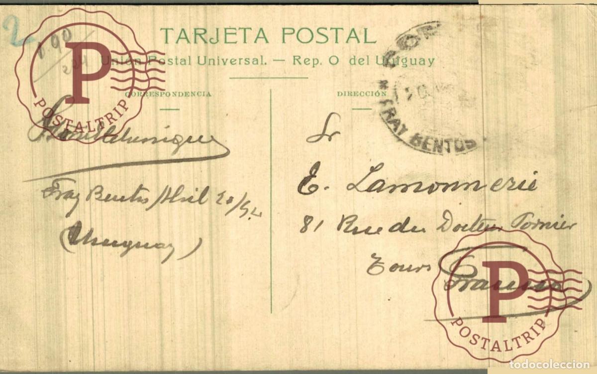 Postales: URUGUAY. PAYSANDU. ADUANA. - Foto 2