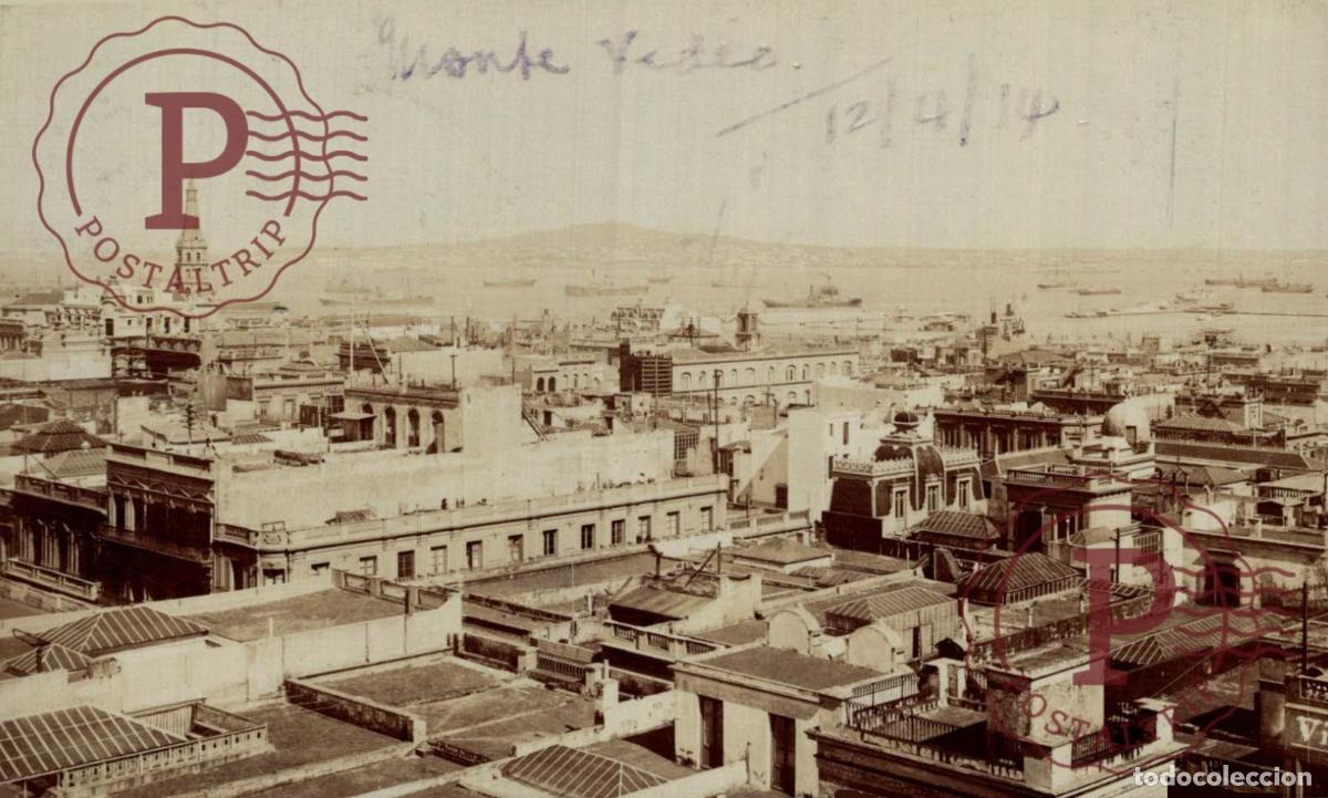 Postkarten: URUGUAY. MONTEVIDEO. VISTA PARCIAL. RPPC. FOTOGRAFICA. REAL PHOTO.