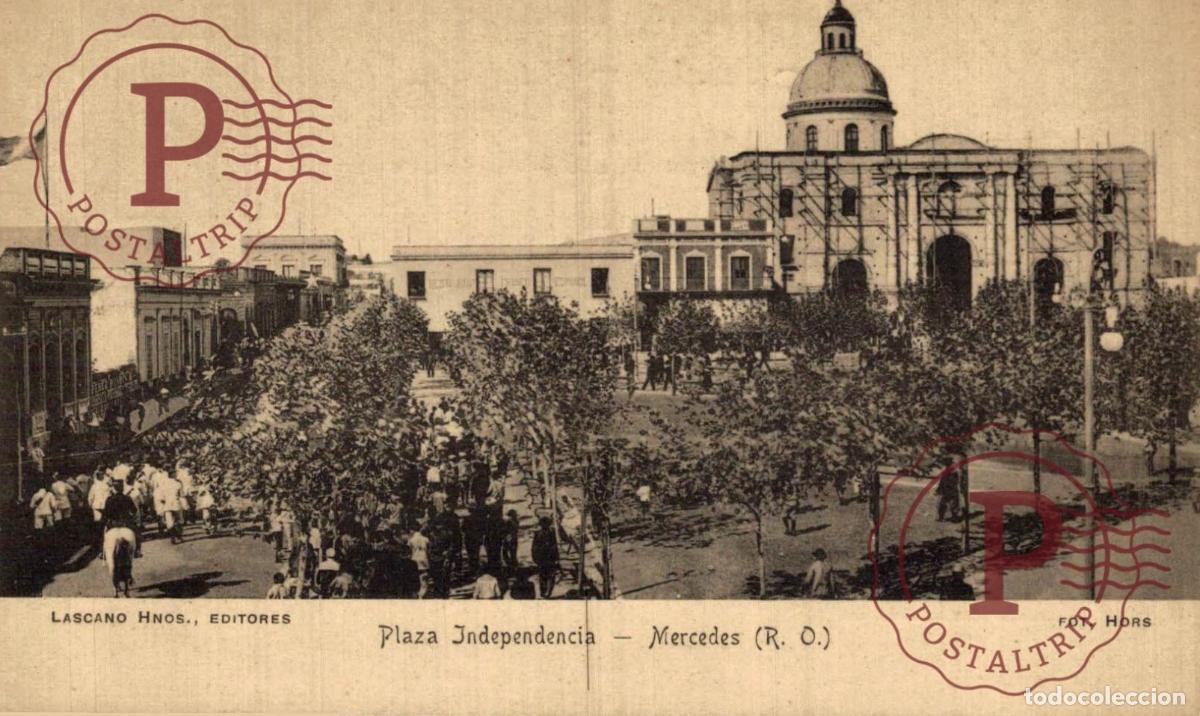 Postales: URUGUAY. MERCEDES. PLAZA INDEPENDENCIA. FOT. HORS.