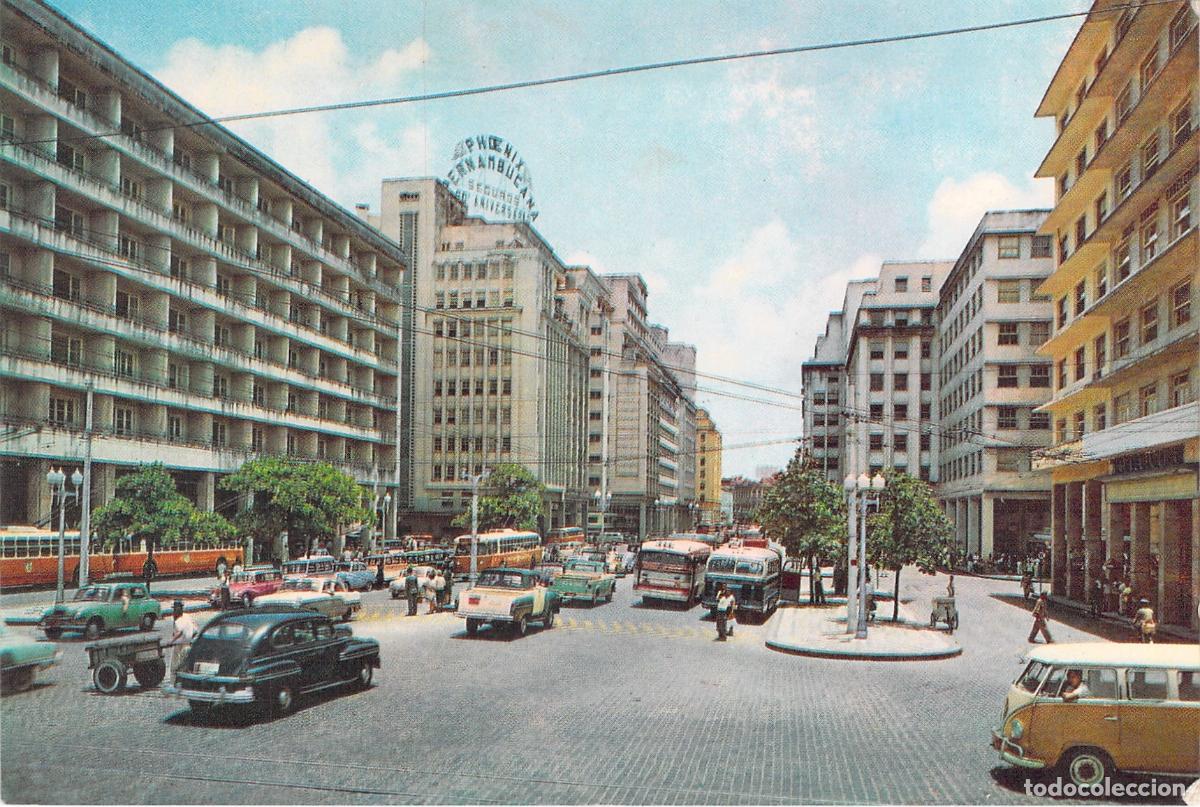 Postales: Postal de la Avenida Guararapes en Recife, Brasil