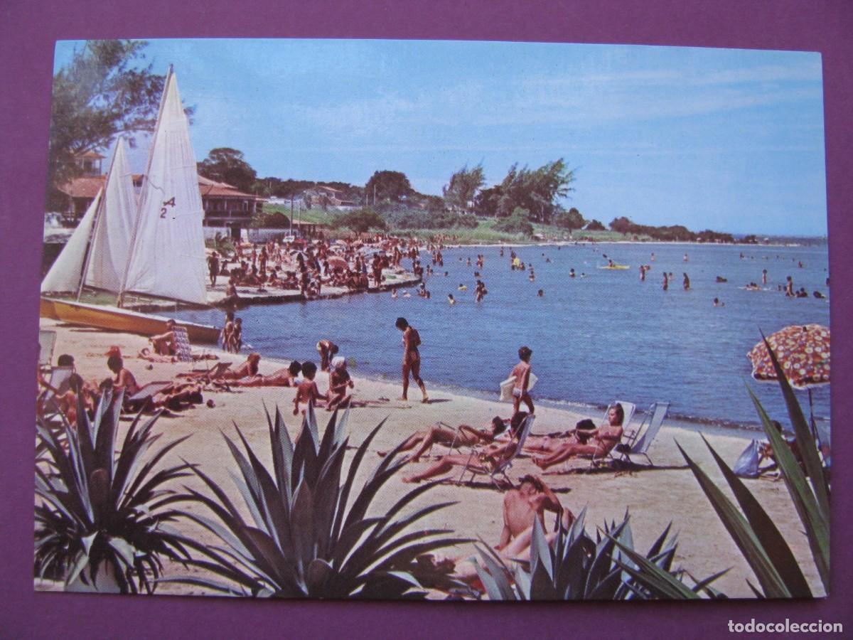 Postales: POSTAL DE BRASIL. ARARUAMA. RJ. PLAYA DE IGUABINHA. ESCRITA