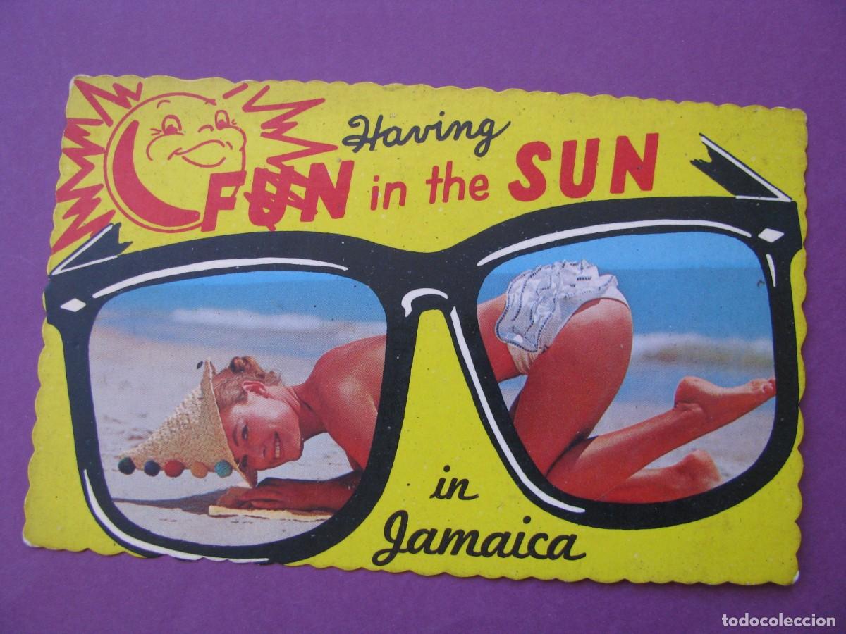 Postales: POSTAL DE JAMAICA. HAVING FUN IN THE SUN IN JAMAICA.