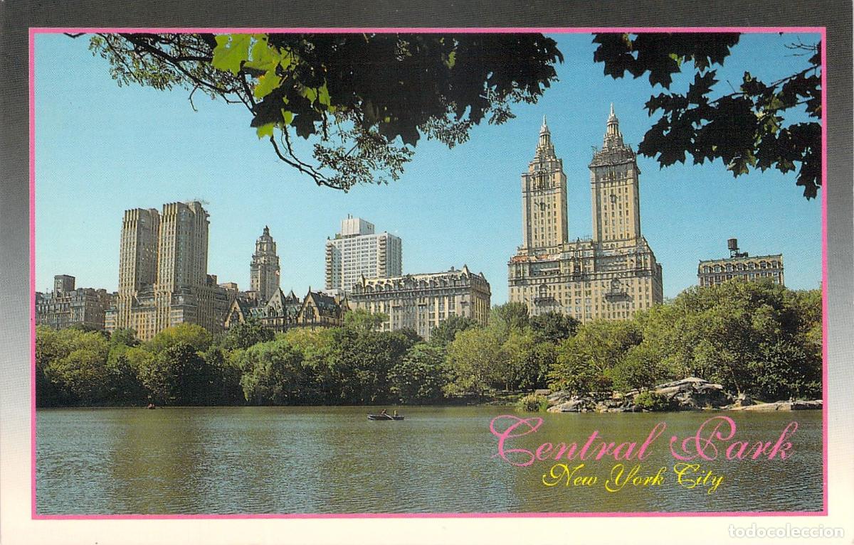 Postales: Postal de Central Park con Skyline de Nueva York