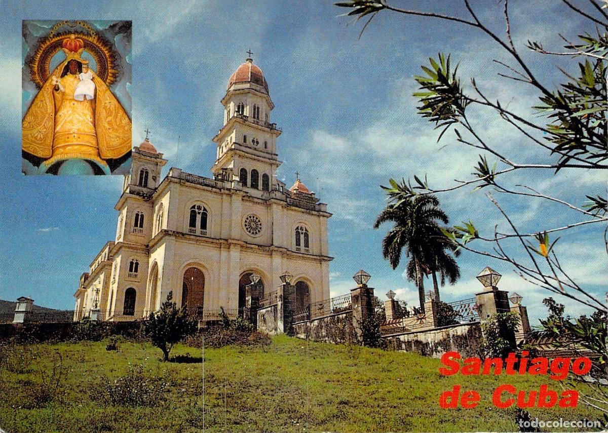 Postales: Postal de la Bas&iacute;lica de la Caridad del Cobre en Santiago de Cuba
