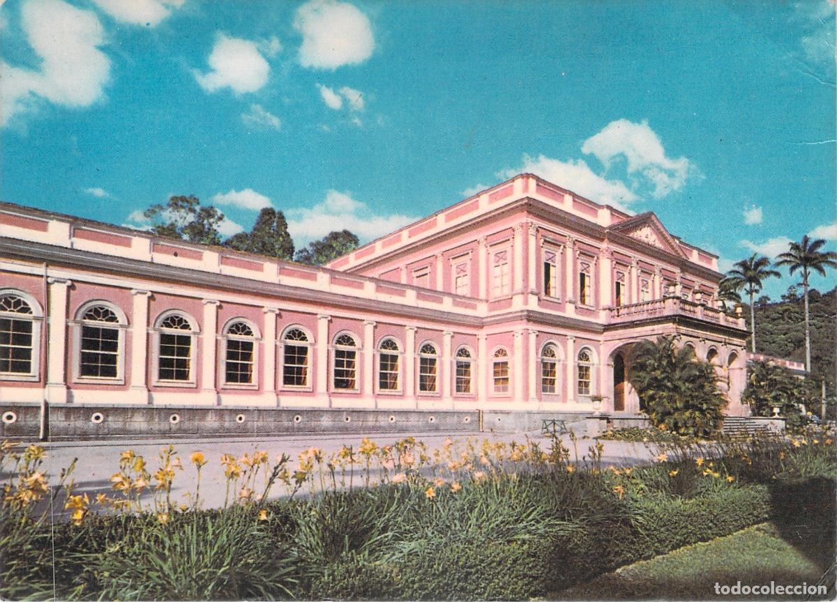 Postales: Postal del Palacio Imperial en Petr&oacute;polis, Brasil
