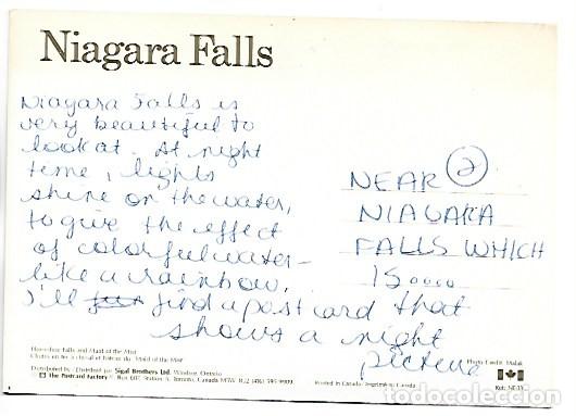Postales: &rdquo; NIAGARA FALLS &rdquo;.- ONTARIO / CANADA - Foto 2