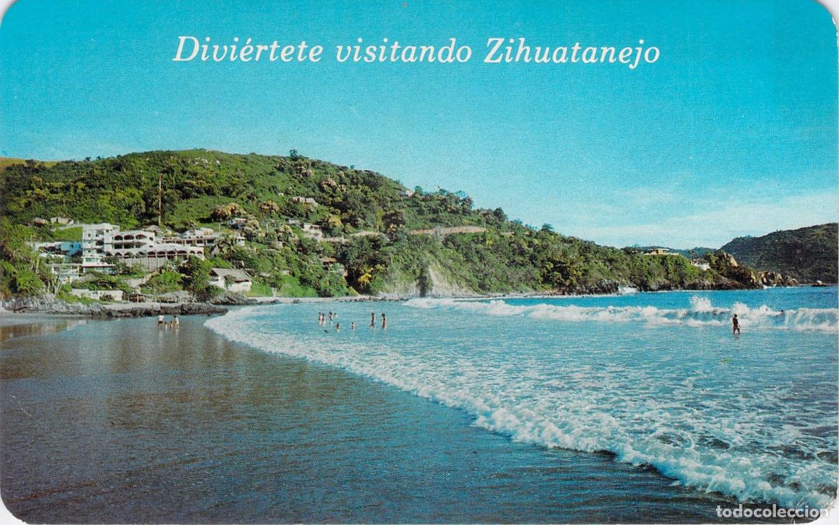 Postales: Postal de Playa La Madera en Zihuatanejo, Guerrero, M&eacute;xico
