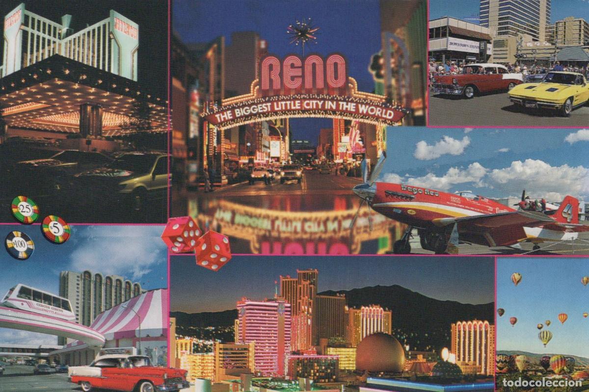 Postales: United States Nevada Reno Casino City Multiview *YAB260