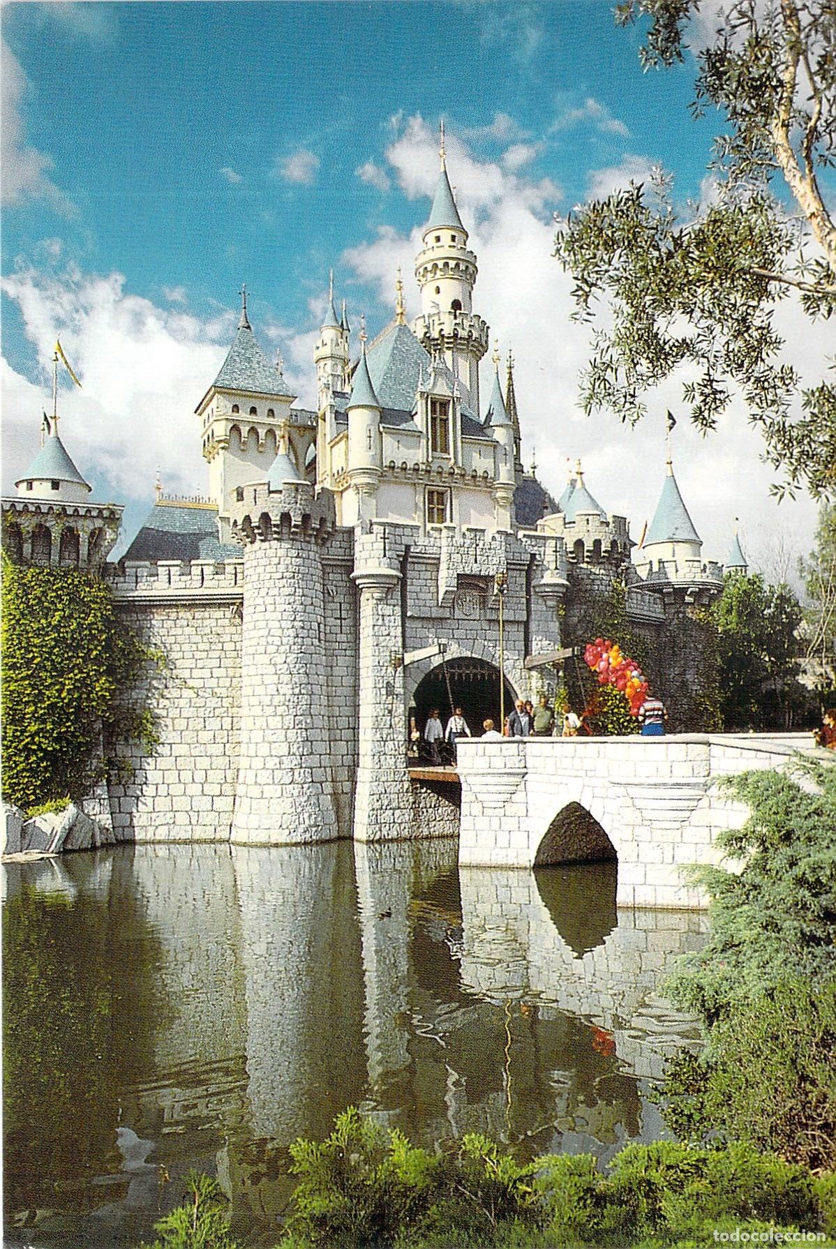 Postales: Postal de Disneyland Castillo de la Bella Durmiente en Anaheim