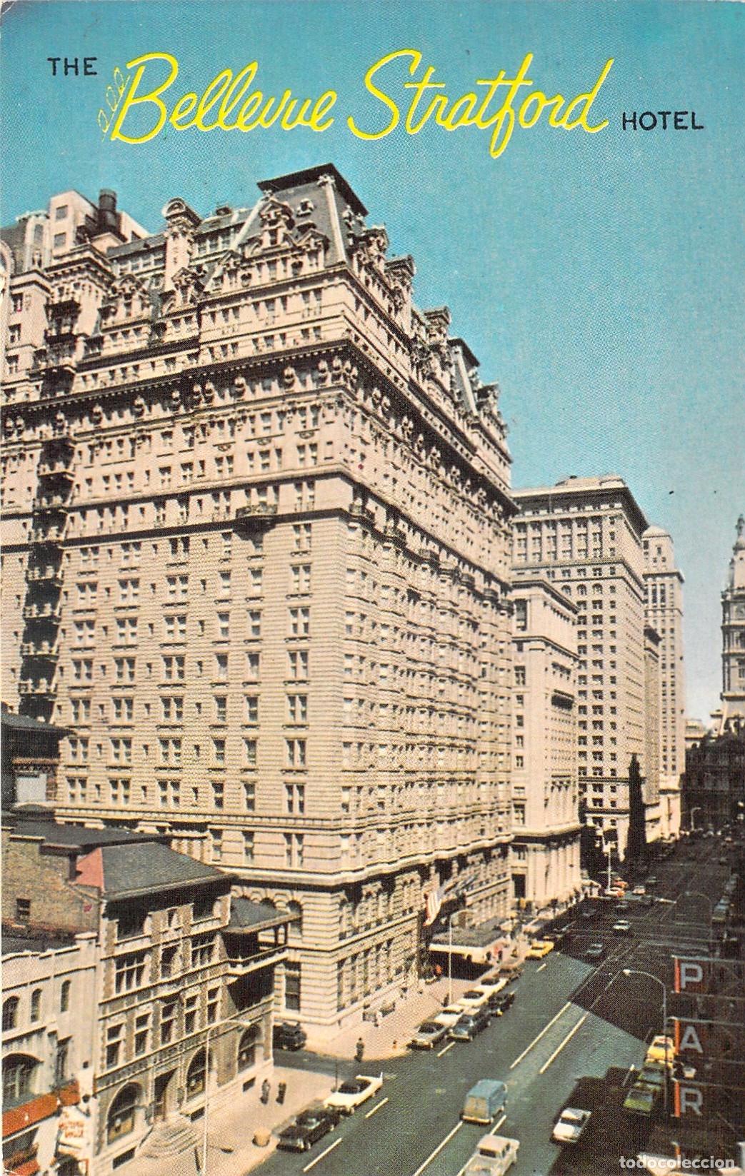 Postales: Postal del Hotel Bellevue Stratford en Philadelphia