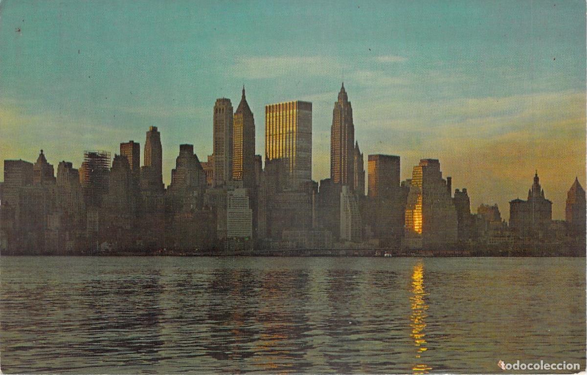 Postales: Postal de Lower Manhattan y Skyline de Nueva York