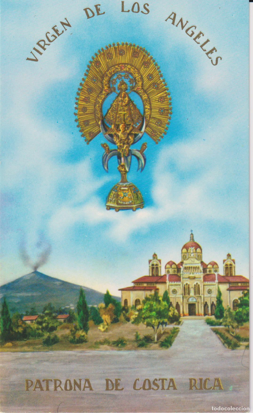 Postales: COSTA RICA, VIRGEN DE LOS ANGELES, PATRONA DE COSTA RICA - CARLOS FEDERAPIEL - ESCRITA
