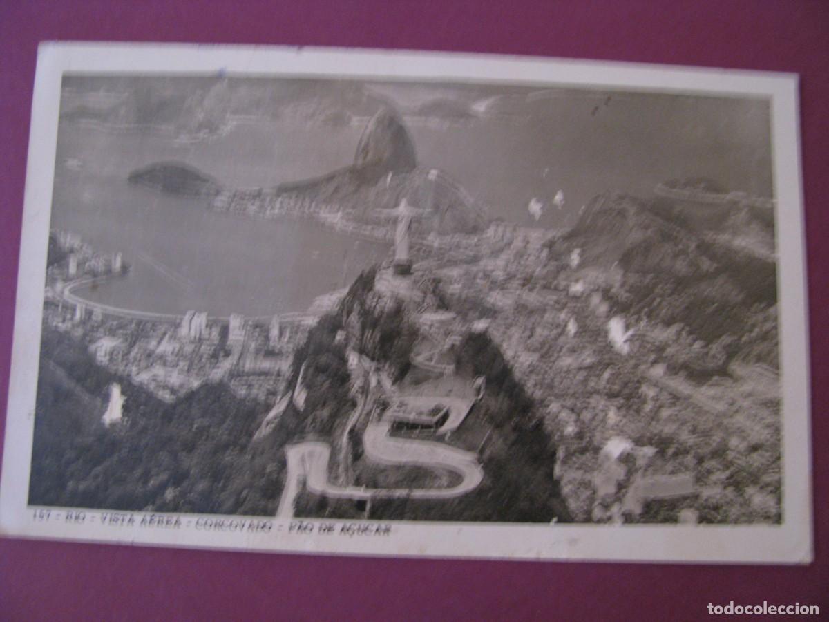 Postales: POSTAL FOTOGRAFICA DE BRASIL. RIO DE JANEIRO. ESCRITA 1960.