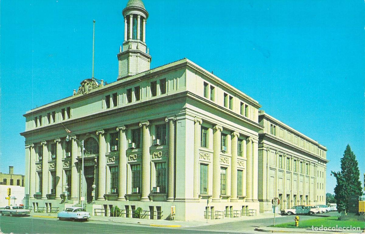 Postales: Postal de Ayuntamiento y Auditorio en Pueblo, Colorado