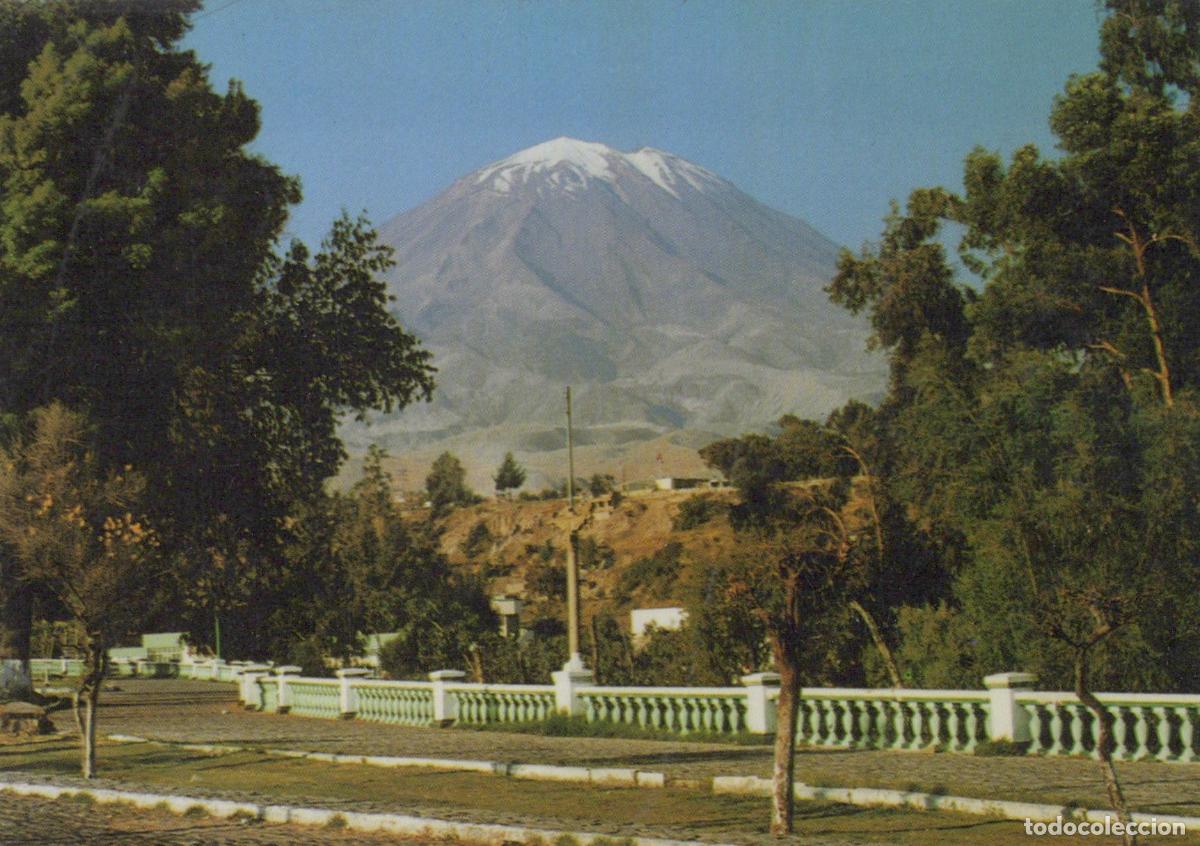 Postales: Peru Arequipa Per&uacute; Volc&aacute;n El Misti Paisaje Andino Nevado Afianzado *YAE653
