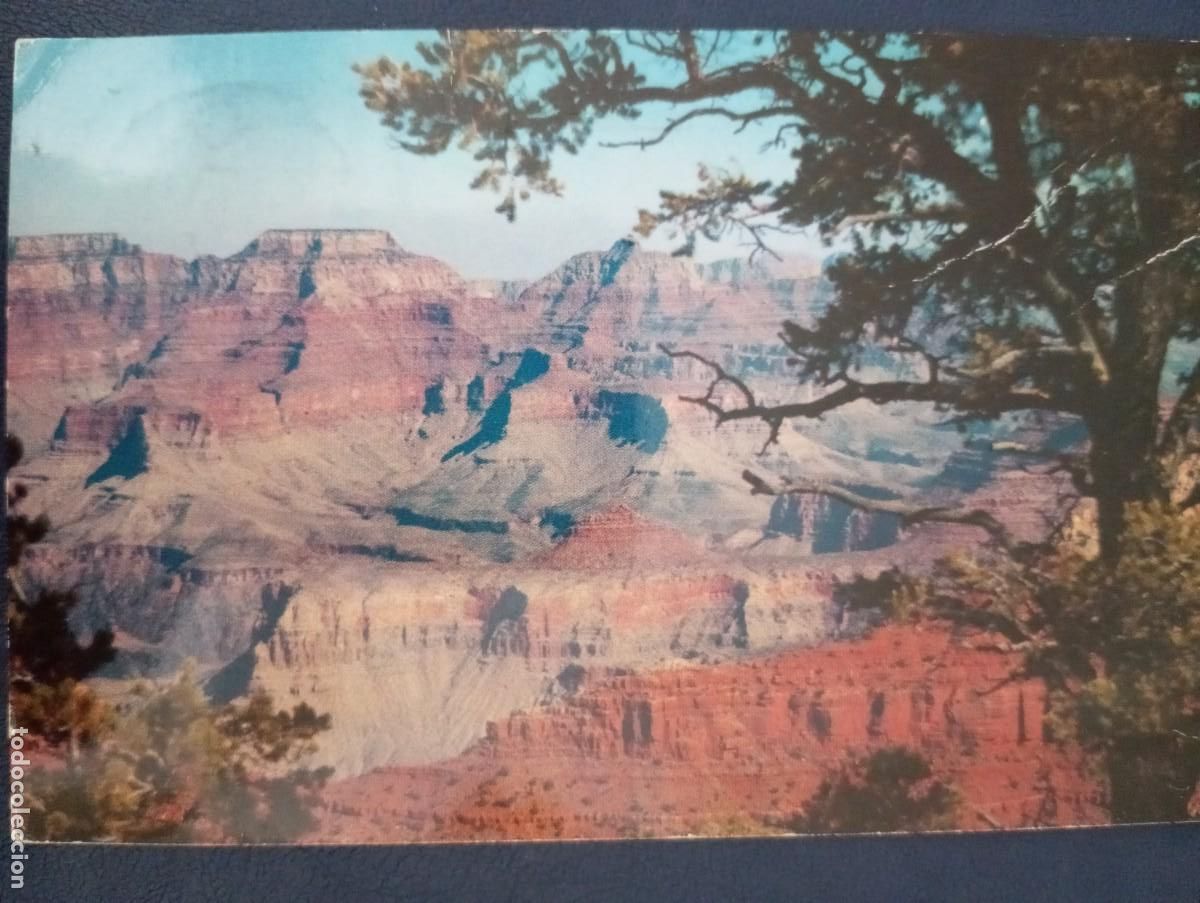 Postales: POSTAL DE USA CIRCULADA EN POLONIA. GRAN CA&Ntilde;OS, NORTE DE ARIZONA