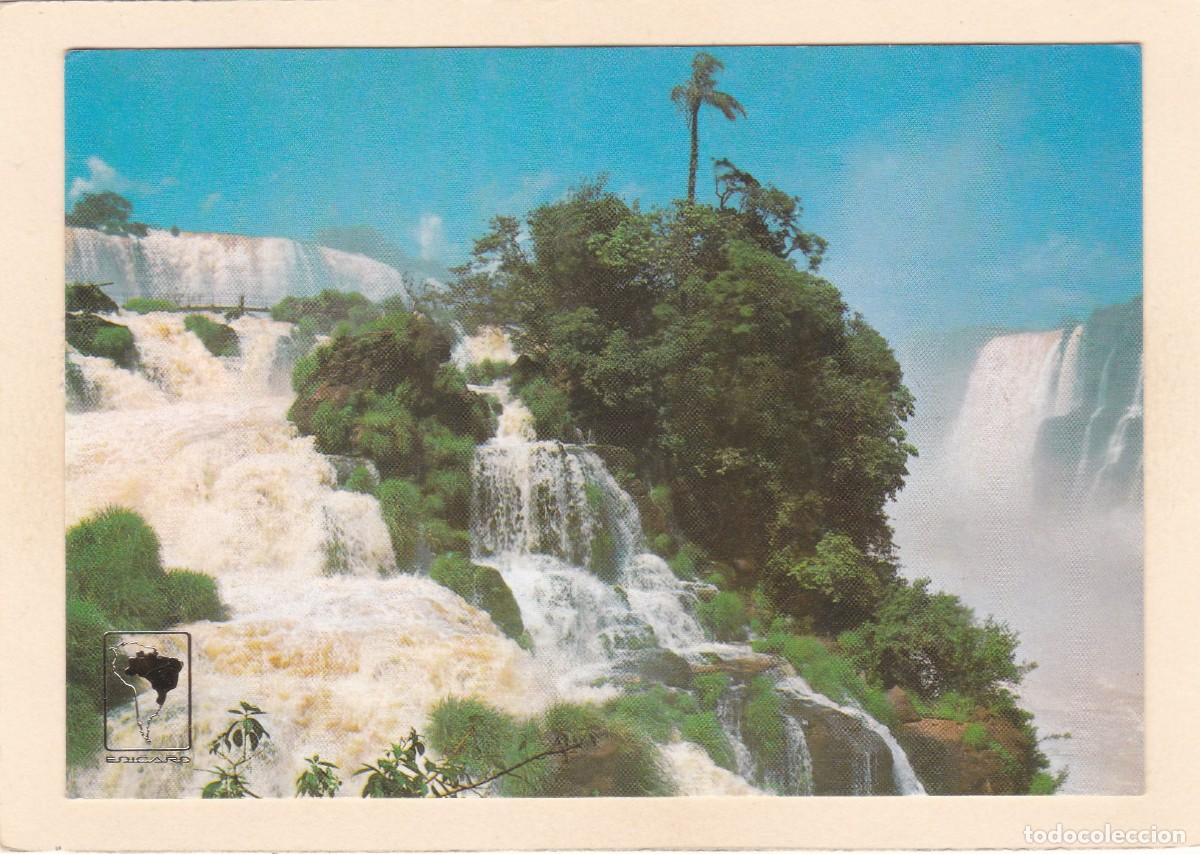 Postales: BRASIL. CATARATAS DA FOZ DE IGUA&Ccedil;&Uacute; - CATARATAS DE IGUAZ&Uacute; - BONITO FRANQUEO