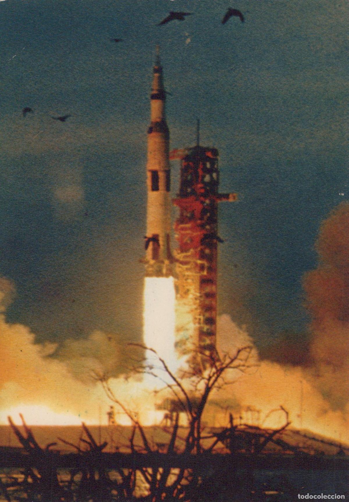 Postales: USA Cape Kennedy Apollo XI Saturn V Rocket Launch *YAG413
