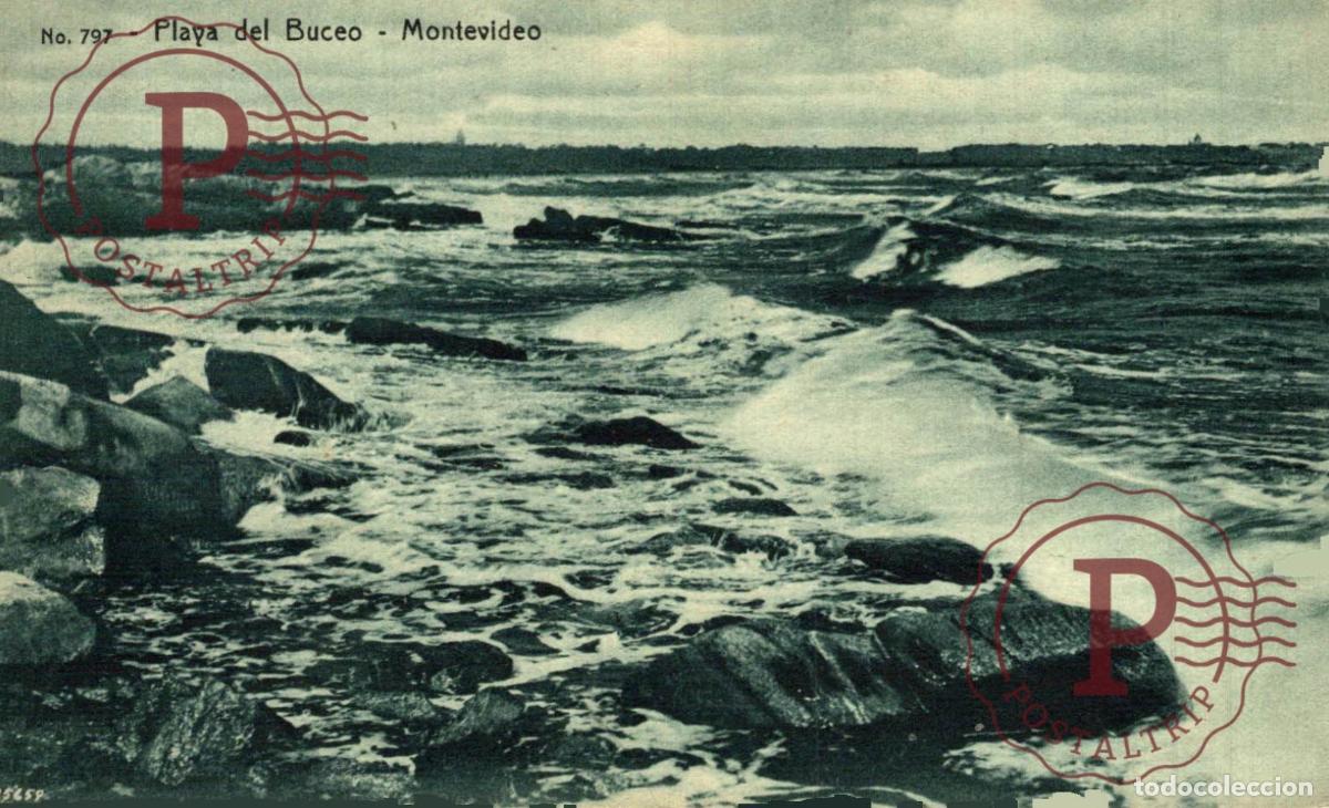 Postales: URUGUAY. PUNTA DEL ESTE. PLAYA DEL BUCEO