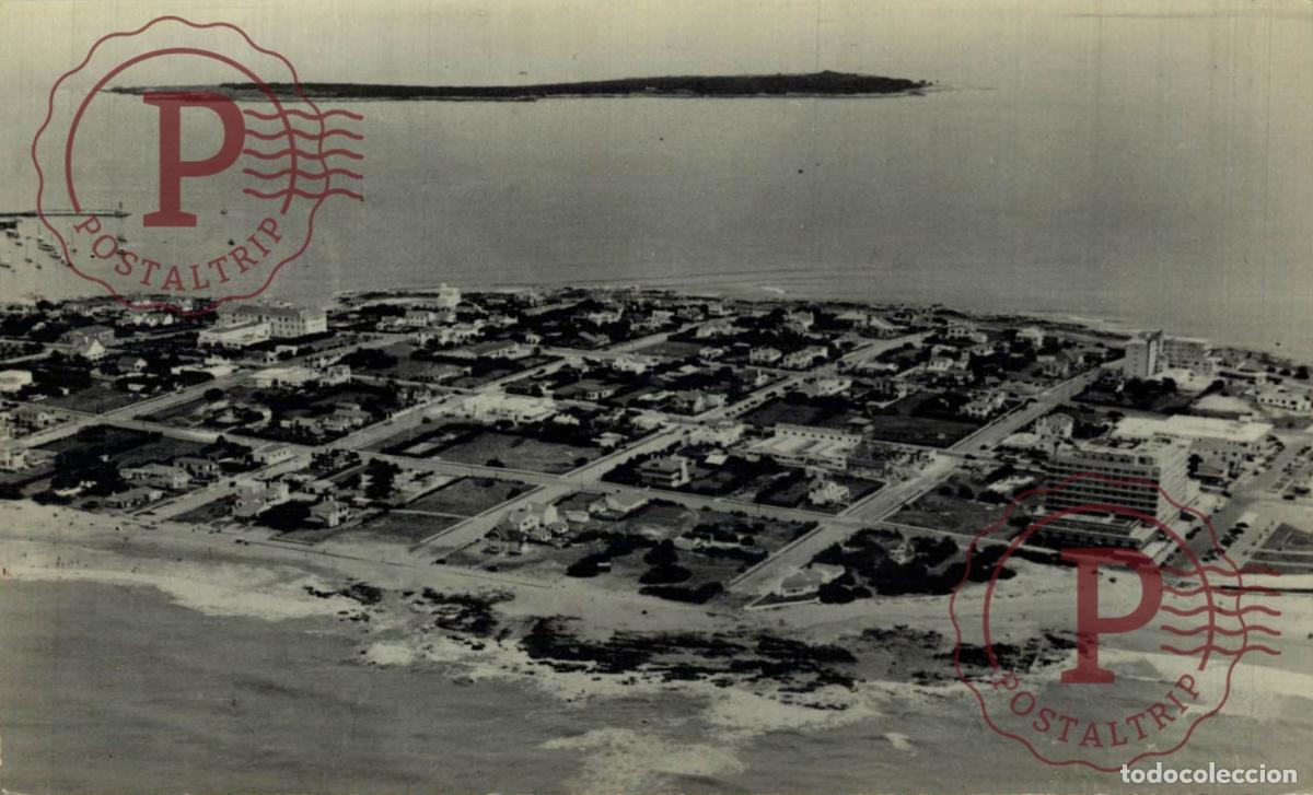 Postales: URUGUAY. PUNTA DEL ESTE. VISTA AEREA. RPPC FOTOGRAFICA