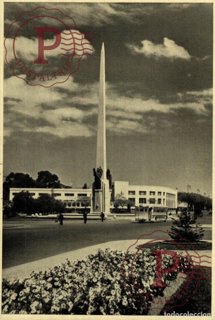 Postales: URUGUAY. MONTEVIDEO. OBELISCO
