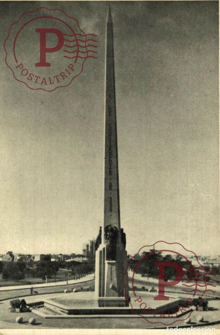 Postales: URUGUAY. MONTEVIDEO. OBELISCO