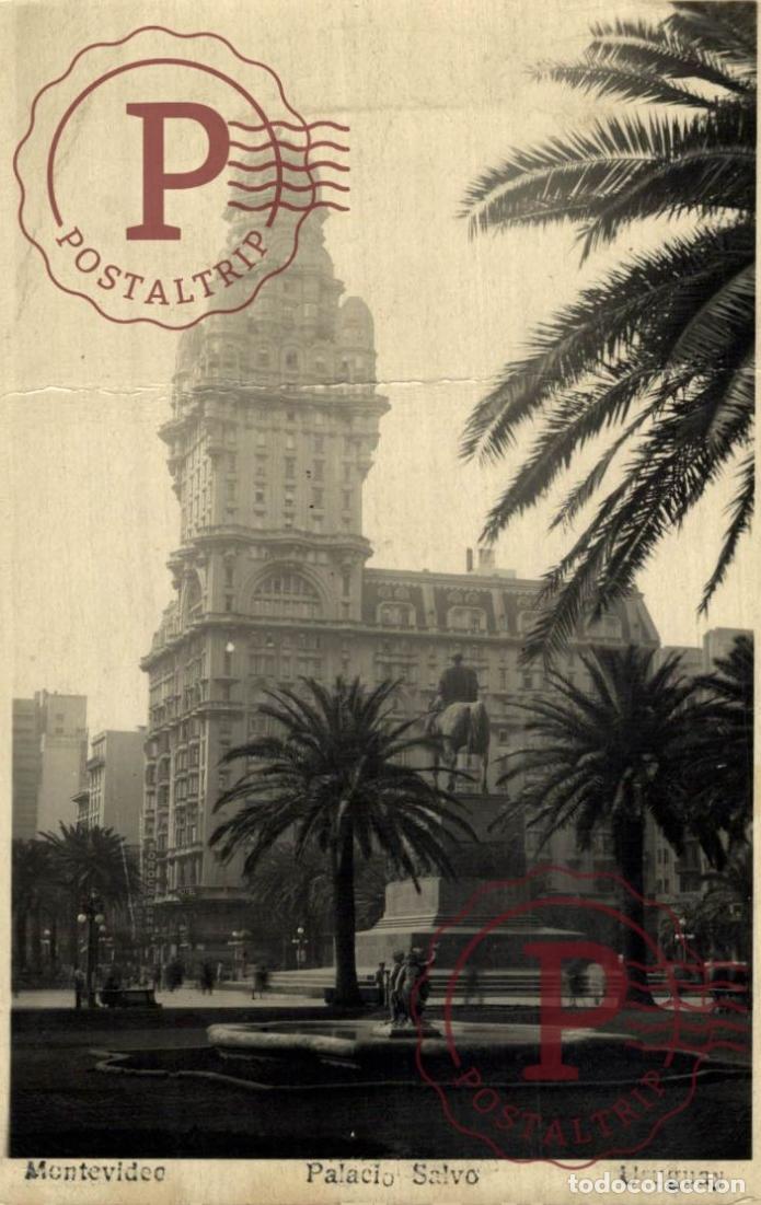 Postales: URUGUAY. Montevideo - Palacio Salvo